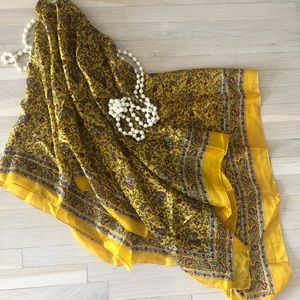 Pure Silk Square Scarf Wrap